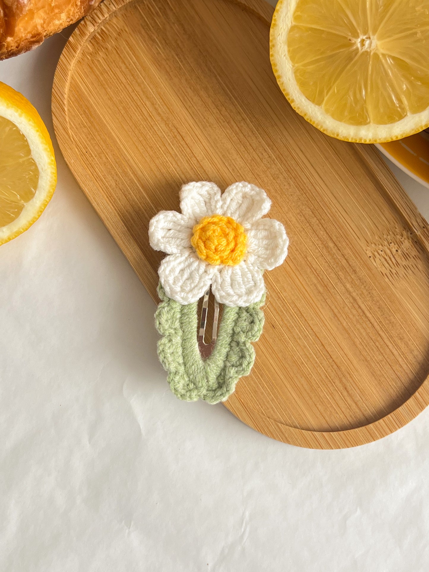 Clame Croșetate 🌼 Daisy Green