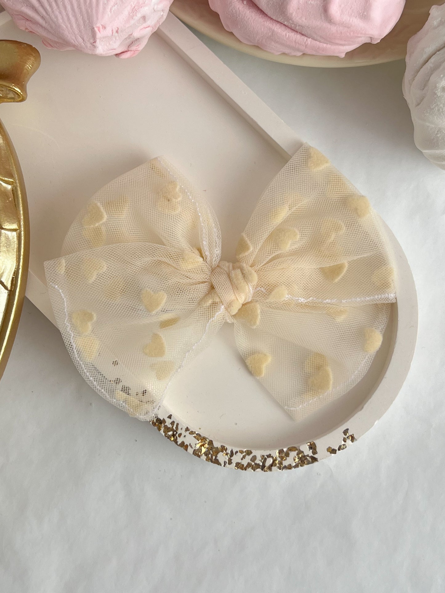 Clama cu Fundita - Cream Organza