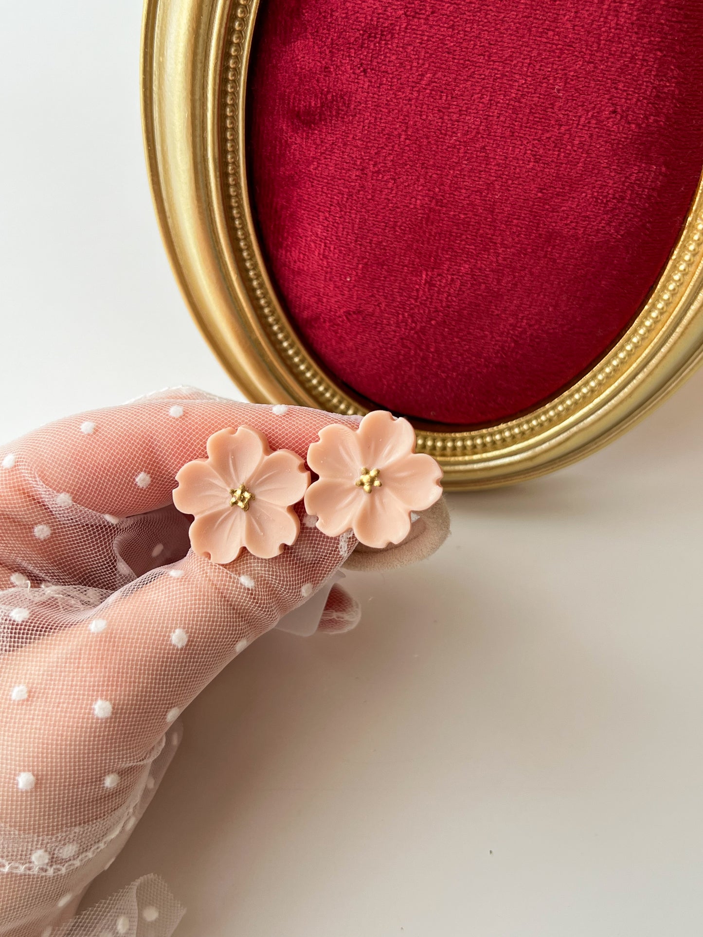 Elastice „Primrose” — roz pudrat
