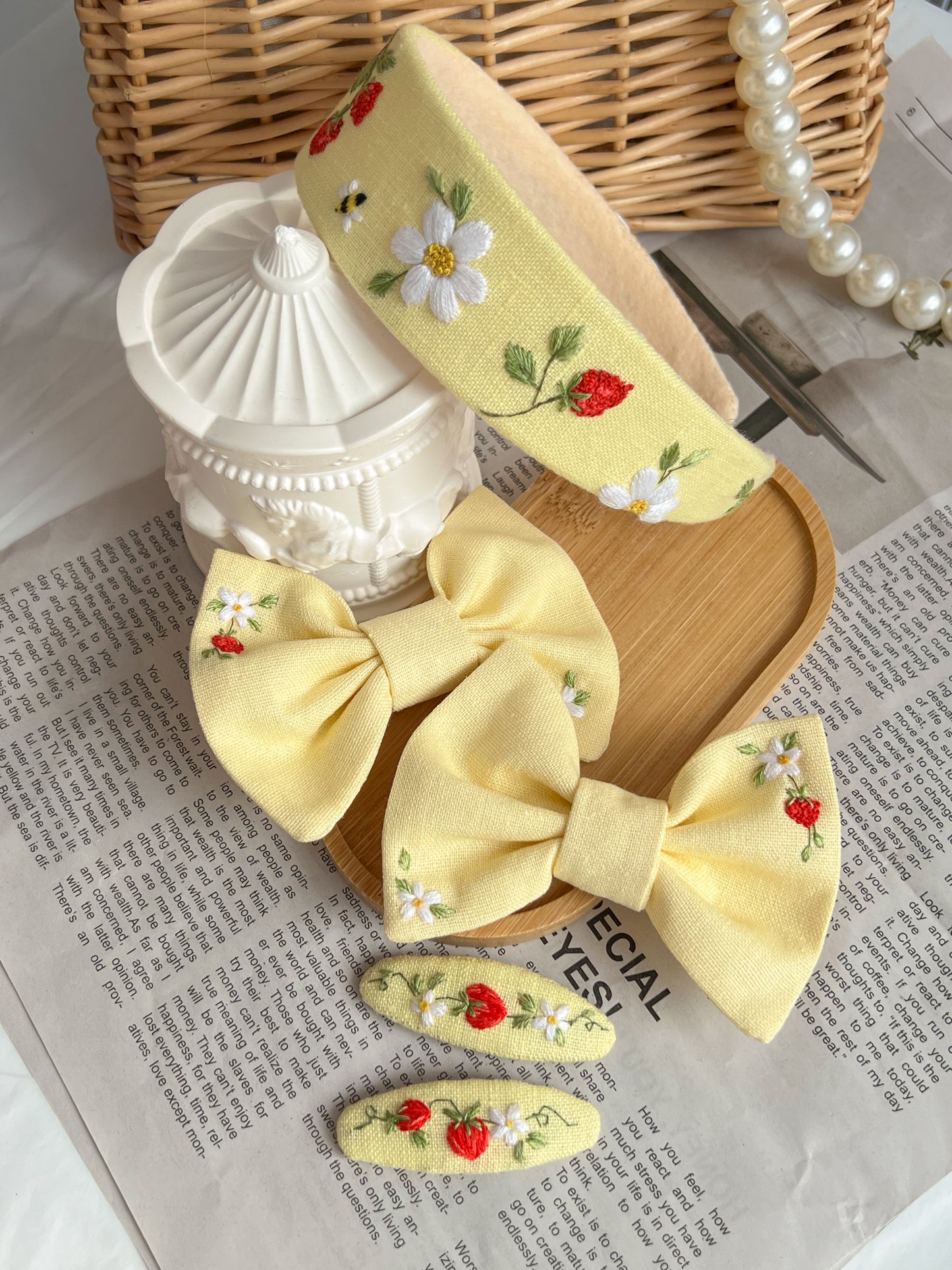 Agrafe 💛 Sunny Bloom