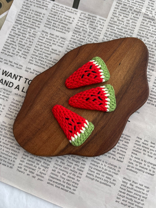 Clame crochet - Felii de harbuz
