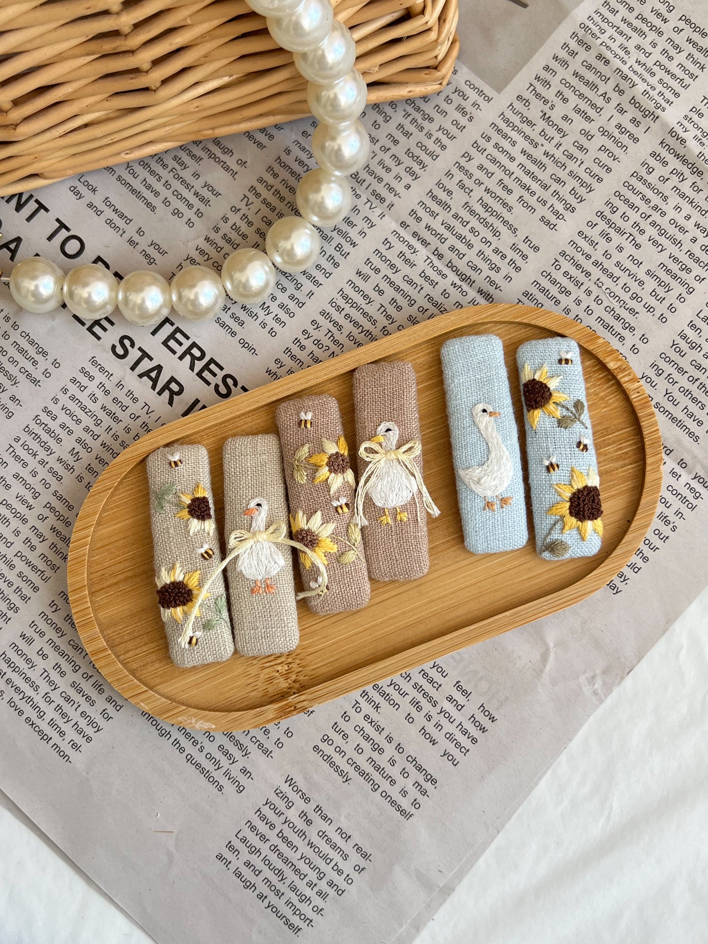 Clame brodate «Elegance Mix»