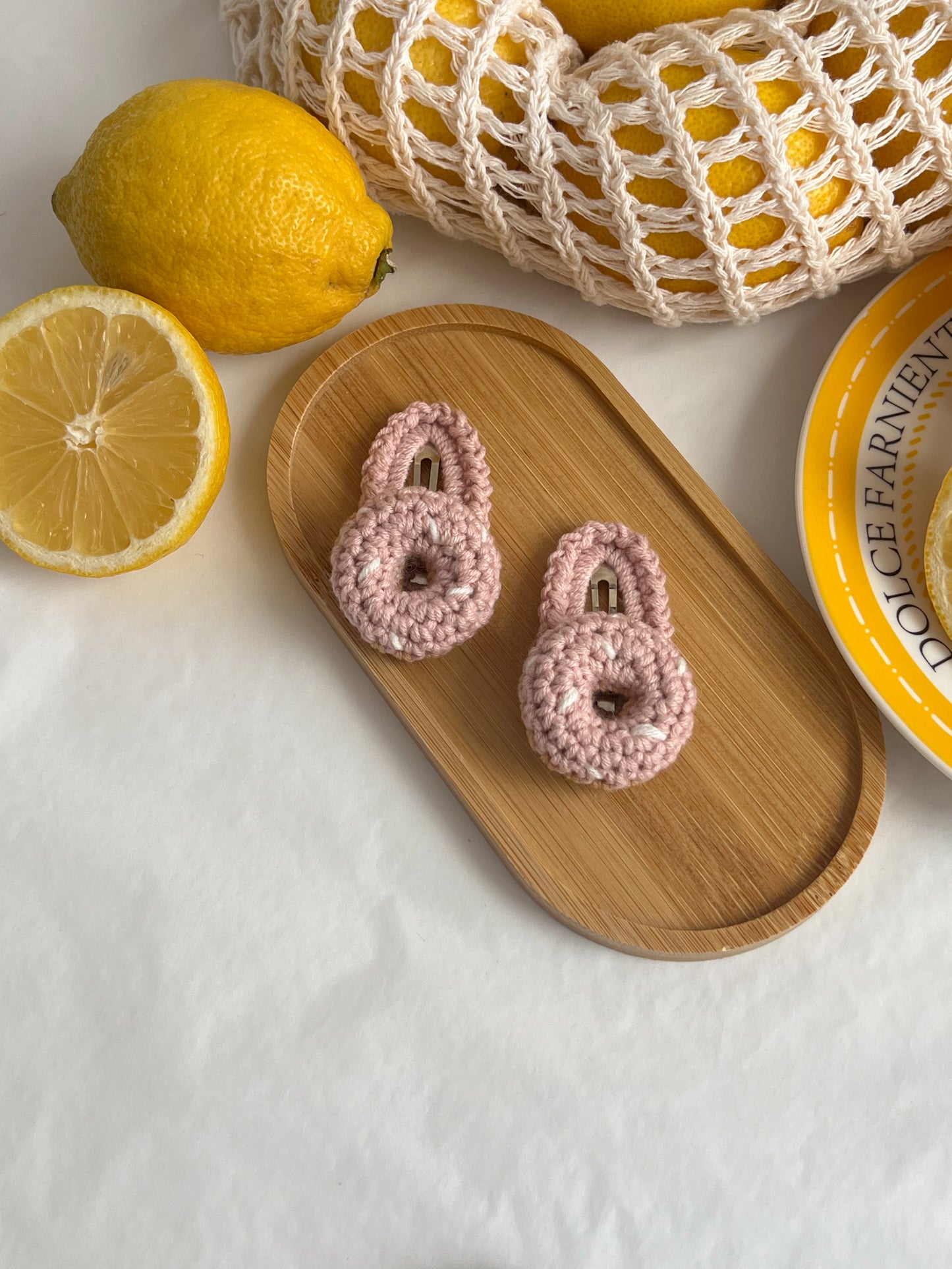 Agrafe 🍩 Gogoașă în Culori Dulci 🍩