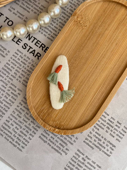 Set clame brodate «Pastel Garden»