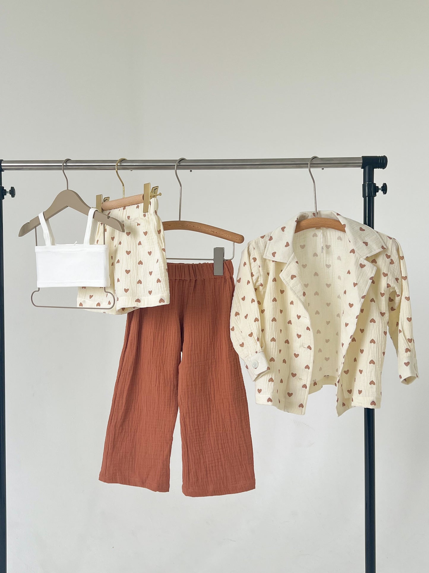 Set din 4 piese - Caramel Hearts