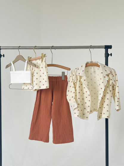 Set din 4 piese - Caramel Hearts