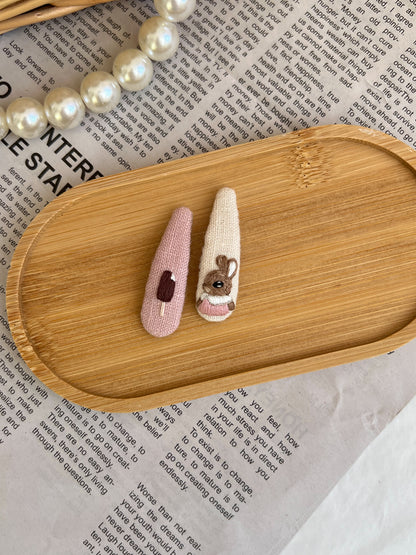Clame brodate «Sweet Bunny»
