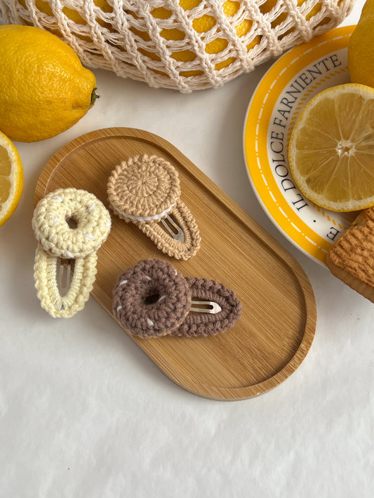 Agrafe - Biscuit Croșetat