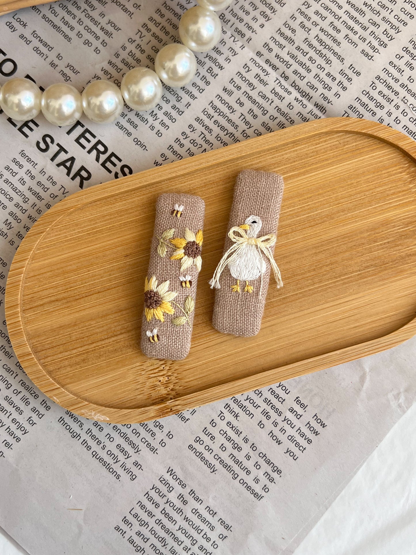 Clame brodate «Elegance Mix»