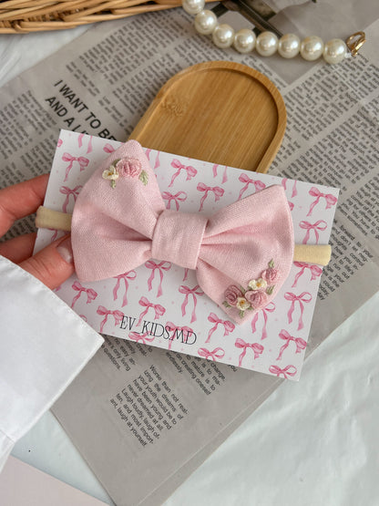 Bentiță Pink Bow