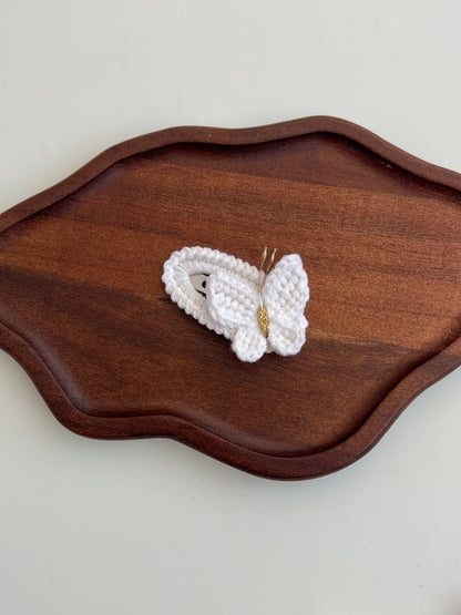Agrafă Fluture Croșetat – Pastel