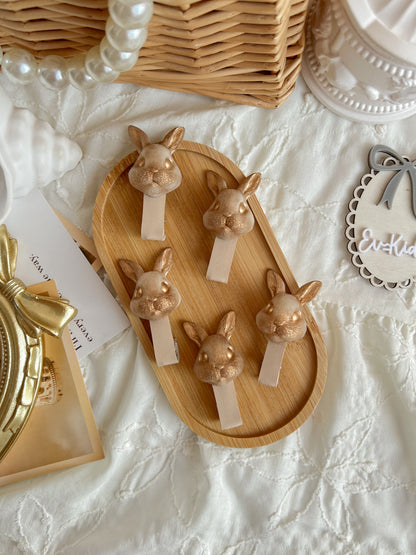 Agrafe 🐰 Bunny Gold & Square