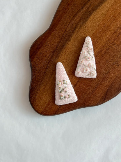 Agrafe Blossom Blush — Set 2 buc.
