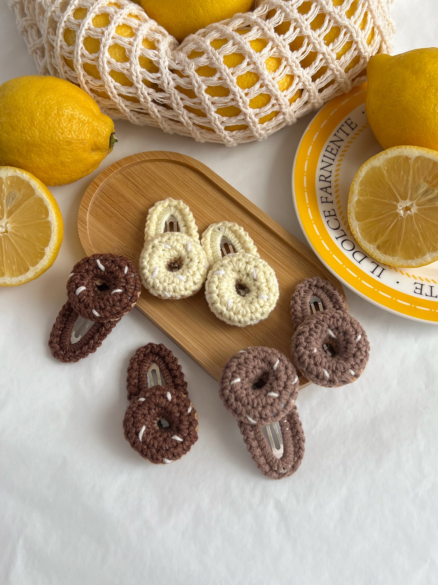 Agrafe 🍩 Gogoașă în Culori Dulci 🍩