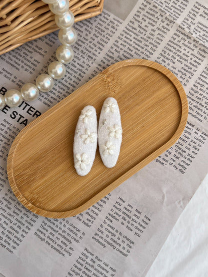 Set clame «White Blossom»