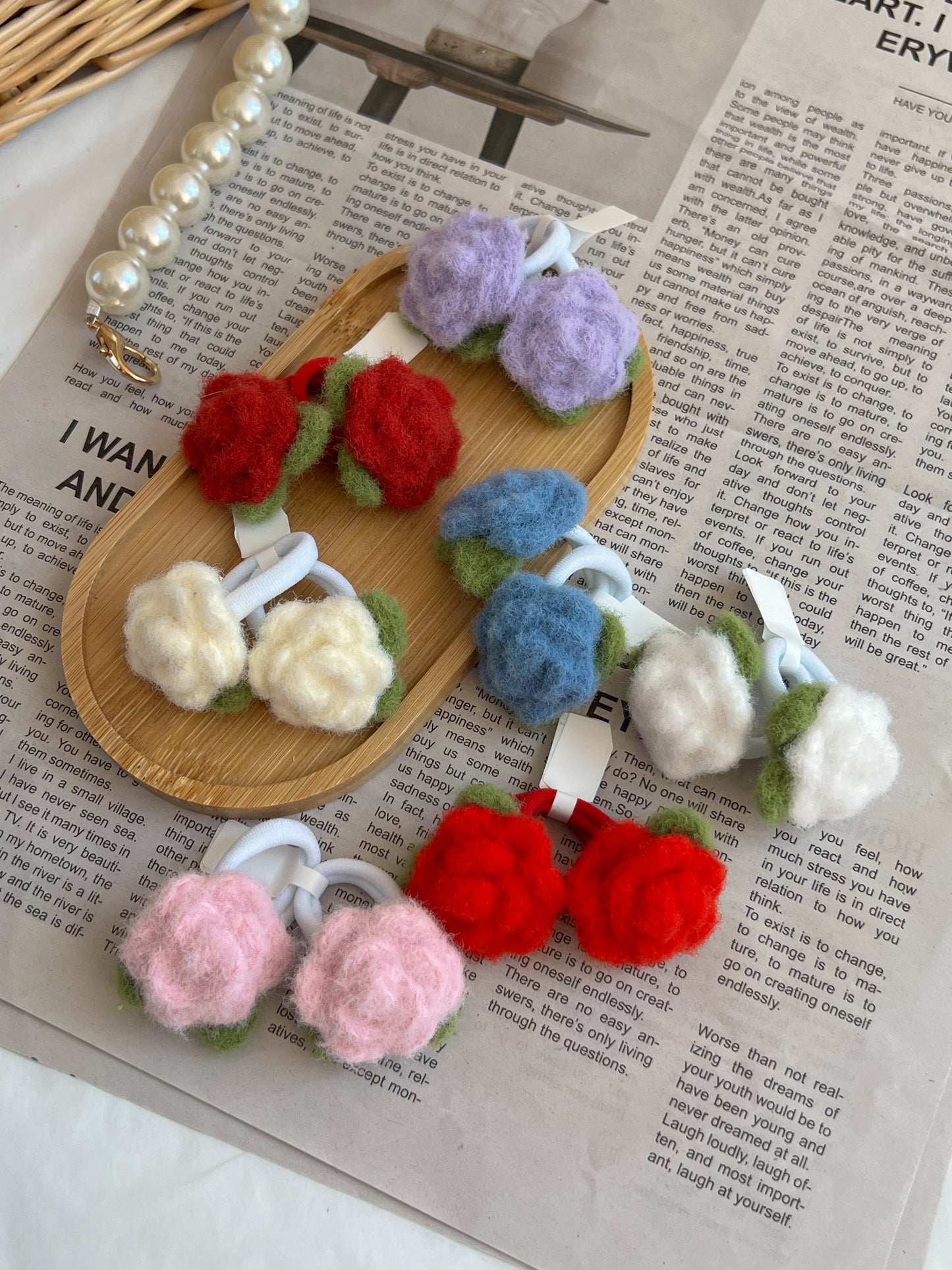 Elastice - Fluffy roses