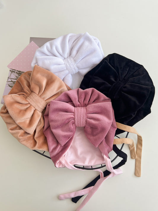 Turban Velur cu Fundită