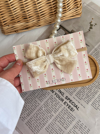 Bentiță pe elastic “Ivory Velvet”