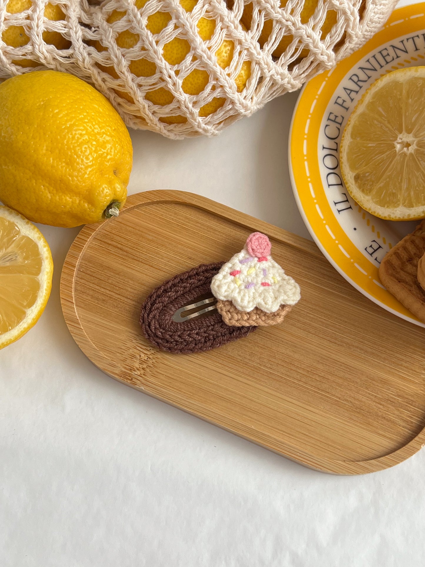 Agrafă 🍫 Cupcake Ciocolată