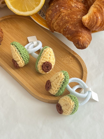 Elastice Croșetate 🥑 Avocado