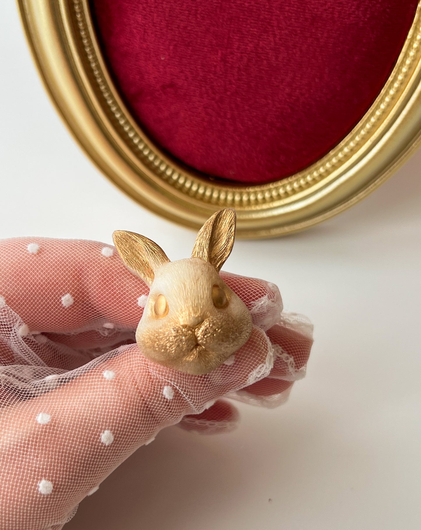Elastic „Bunny” — auriu