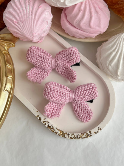 Fundița Pastel — Agrafă Croșetată