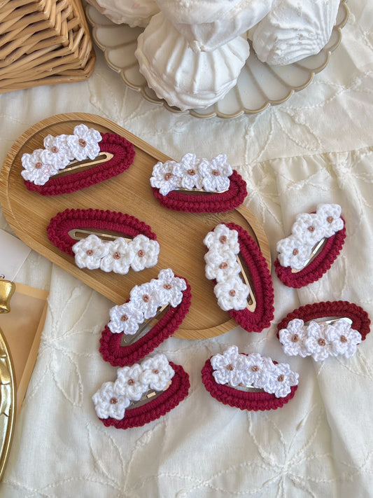 Agrafe - Raspberry flowers