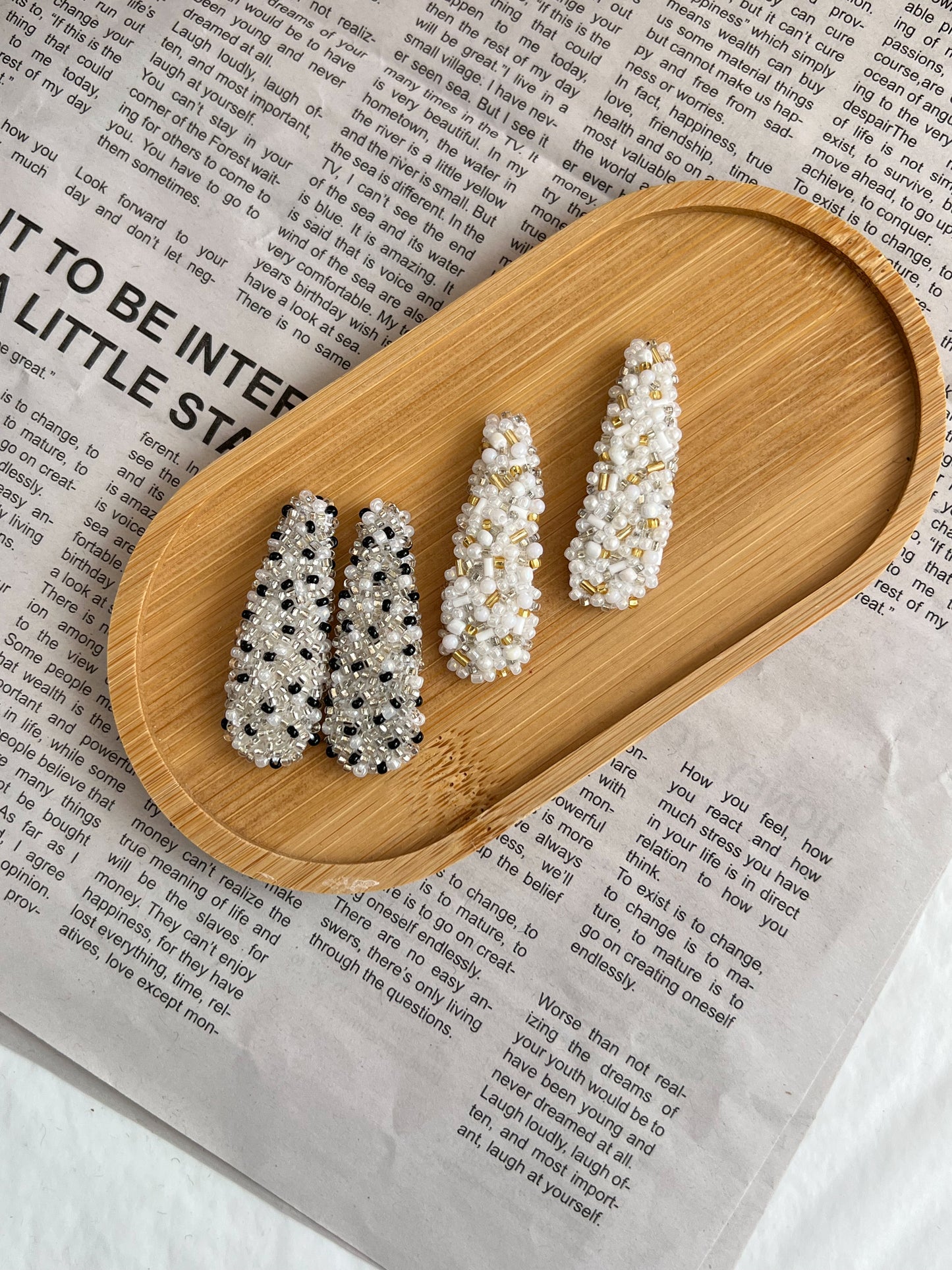 Set clame «Pearl & Dots»