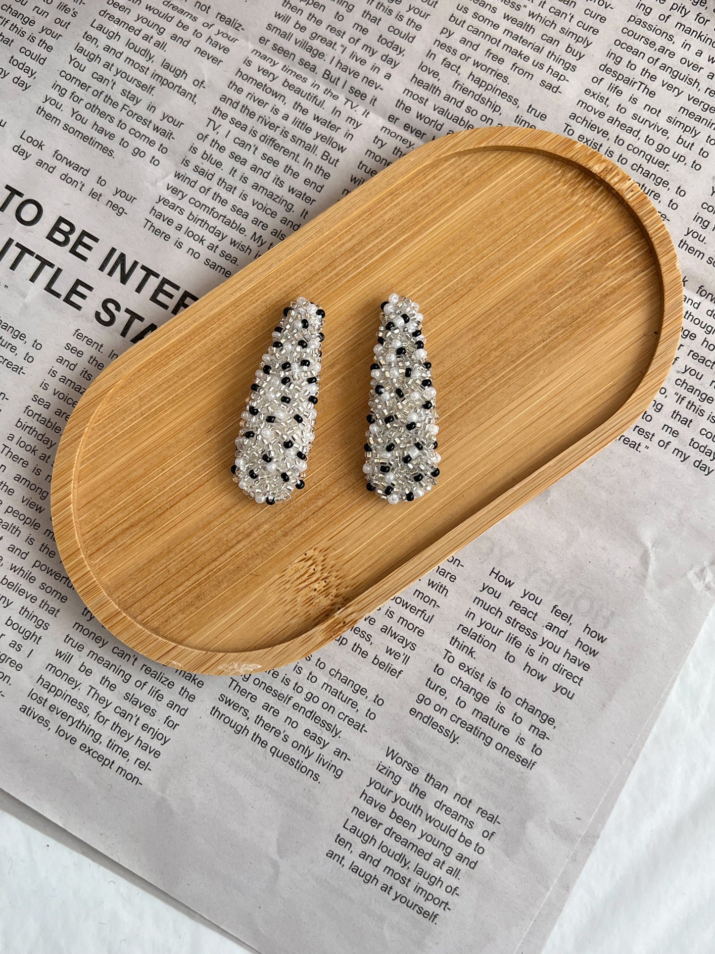 Set clame «Pearl & Dots»