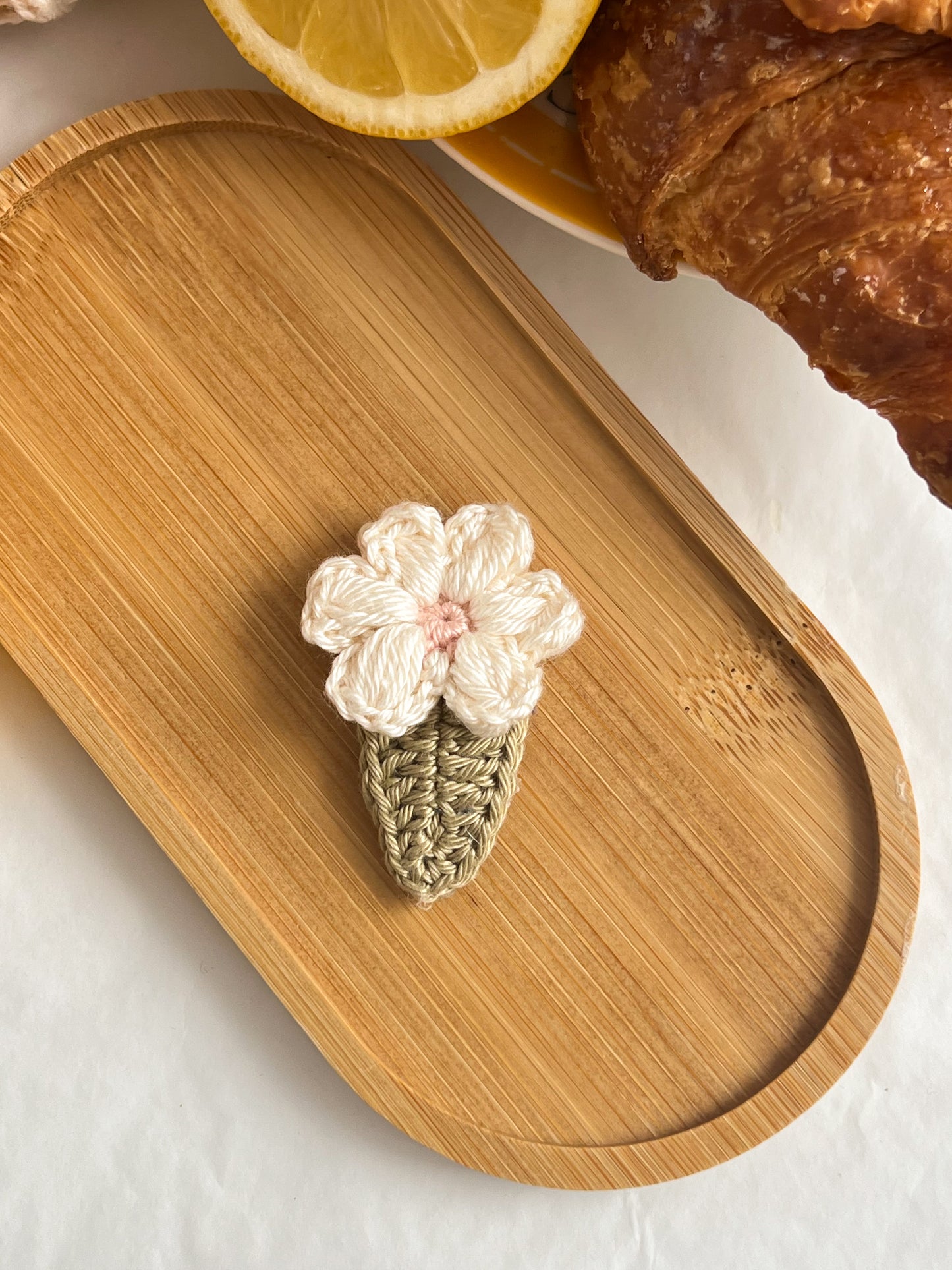 Agrafe - Soft Petals 4 cm