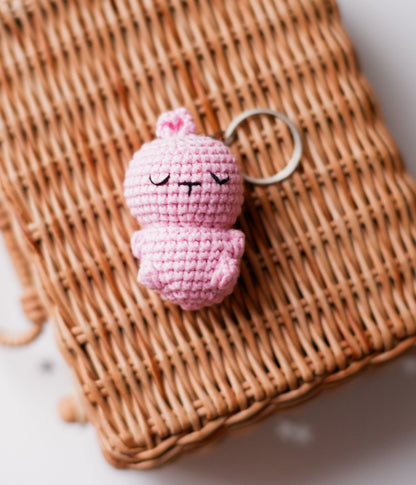 Keychain with toy