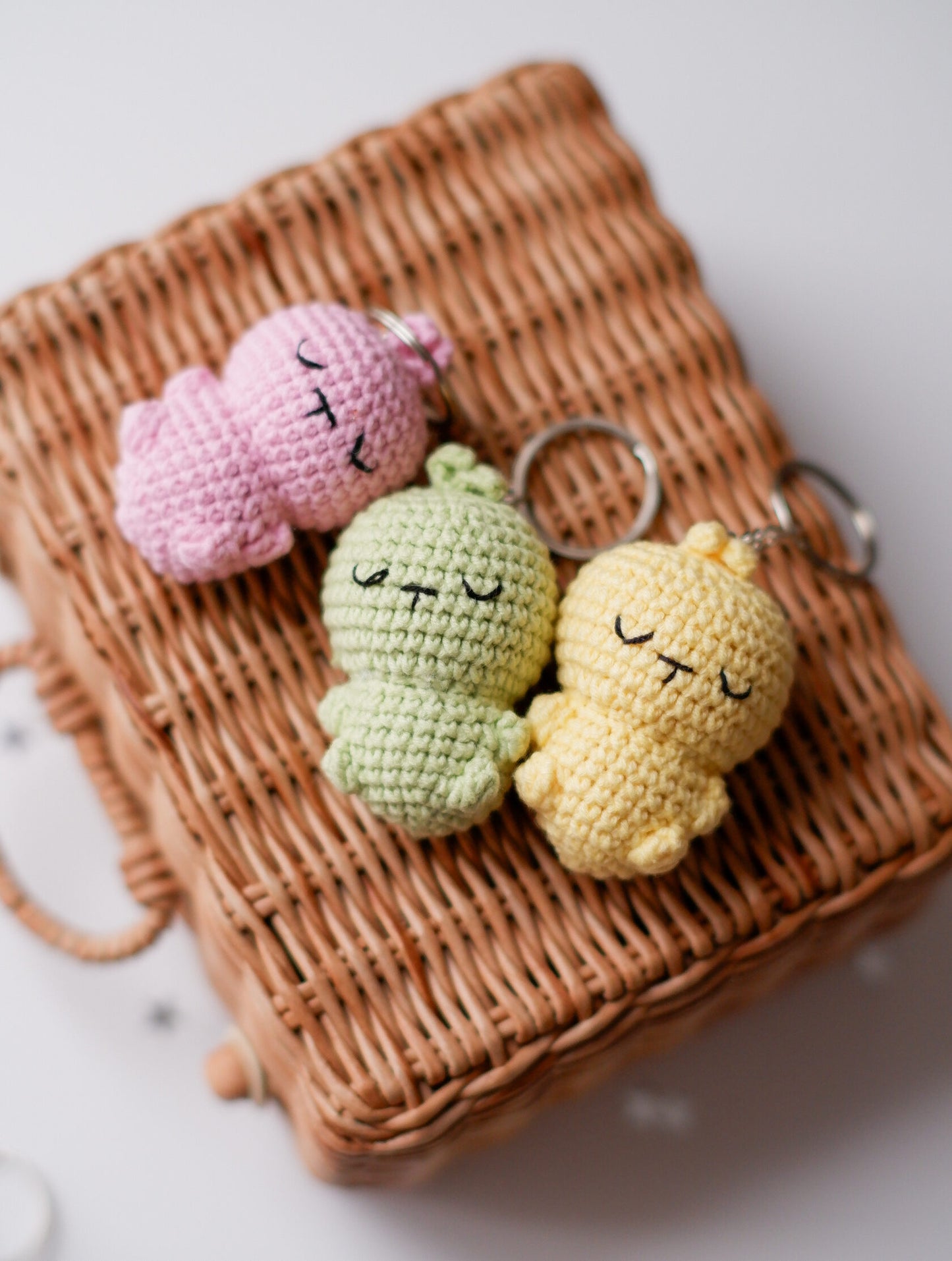 Keychain with toy