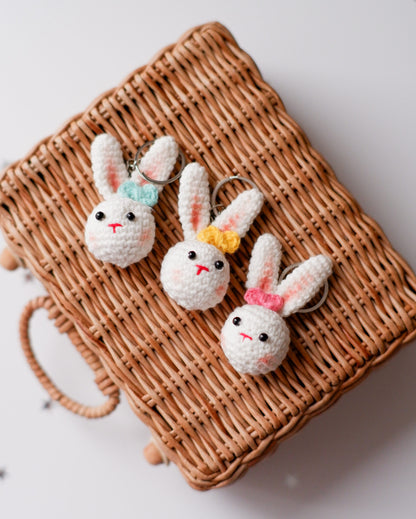 Keychain with Bunny Toy