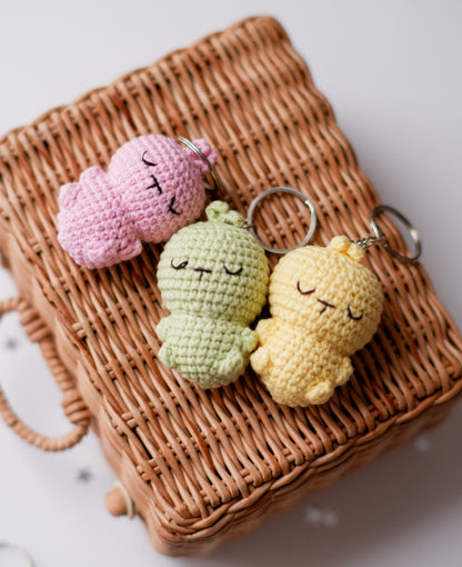 Keychain with toy