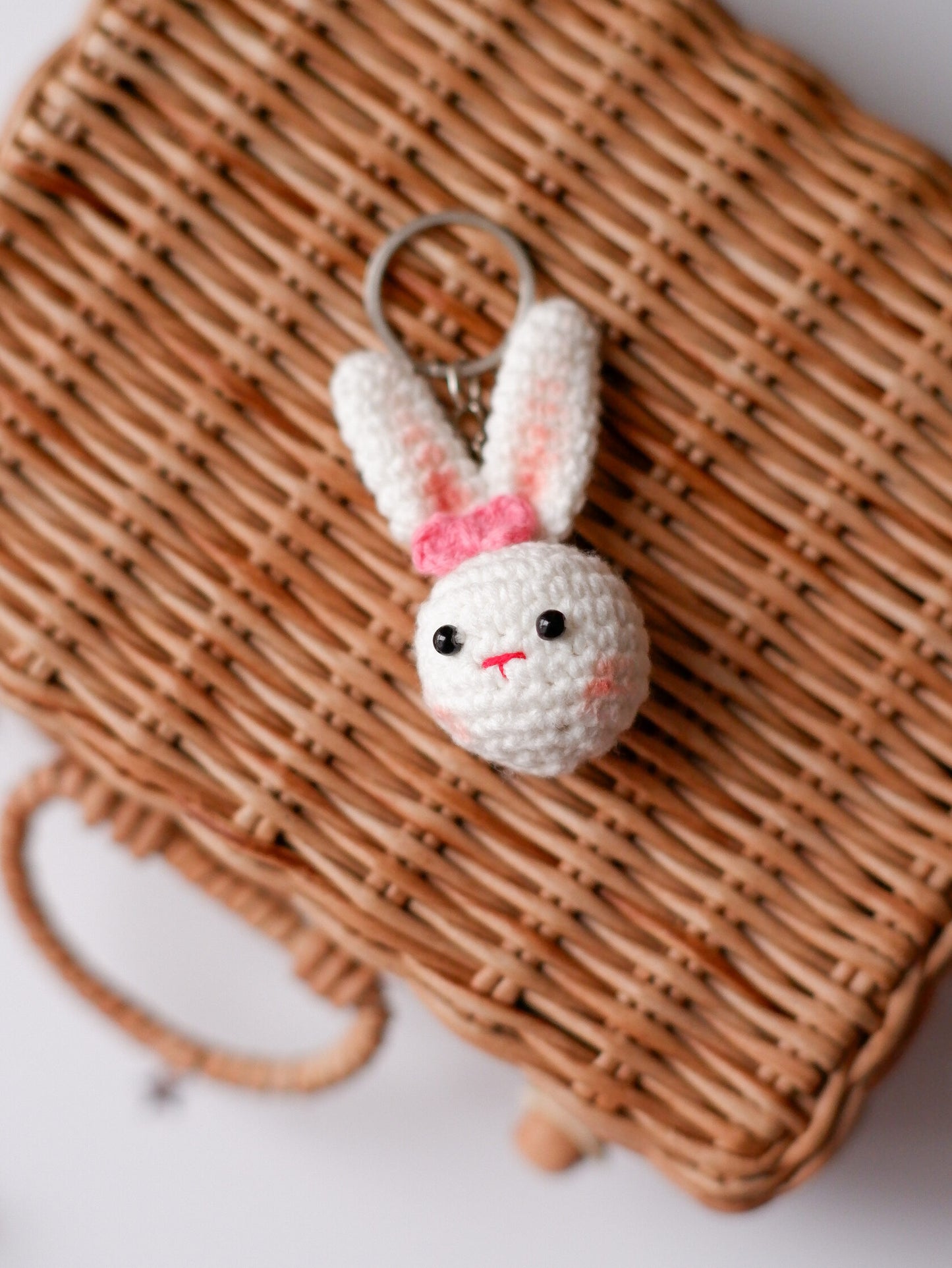 Keychain with Bunny Toy