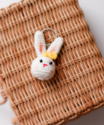 Keychain with Bunny Toy