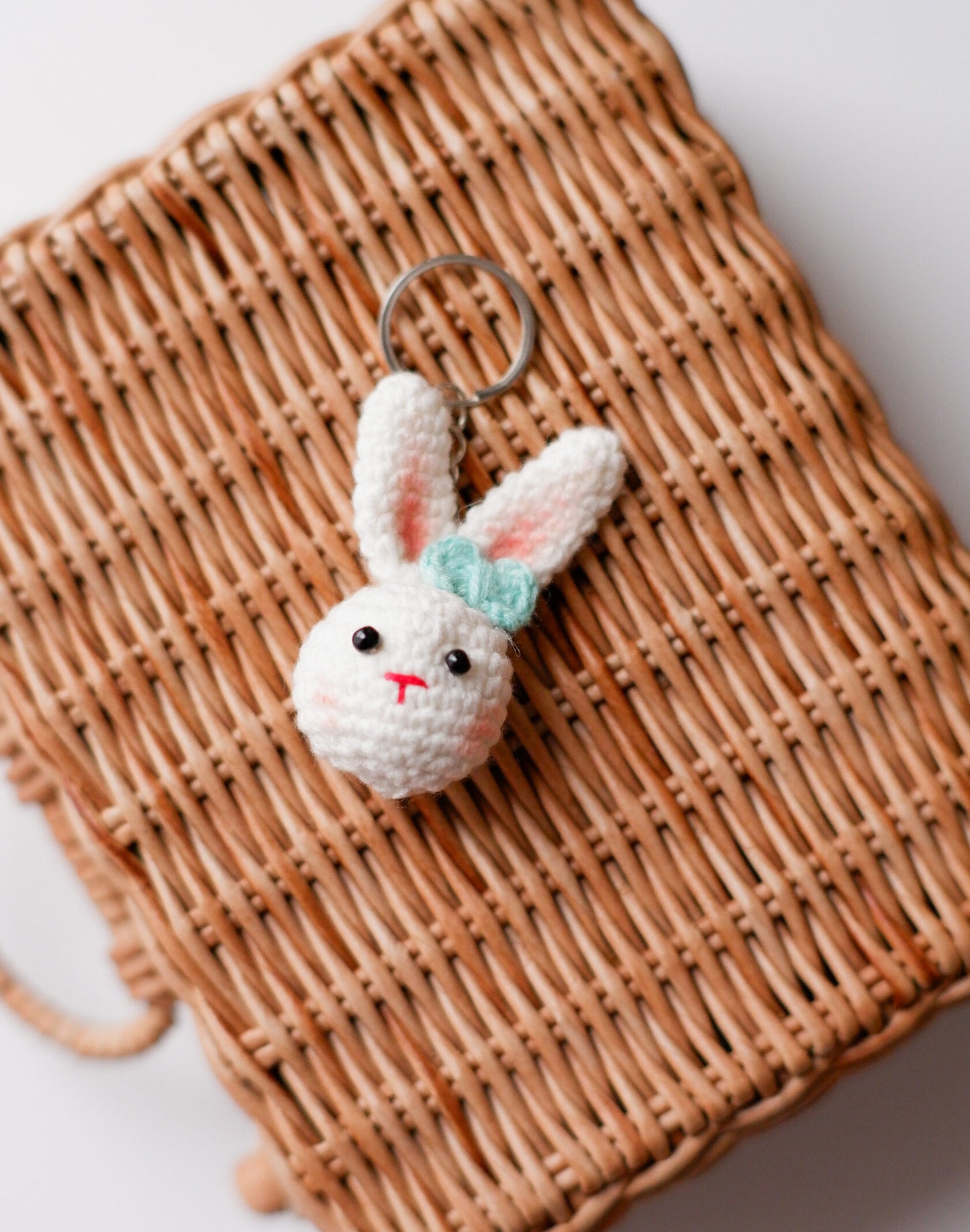 Keychain with Bunny Toy