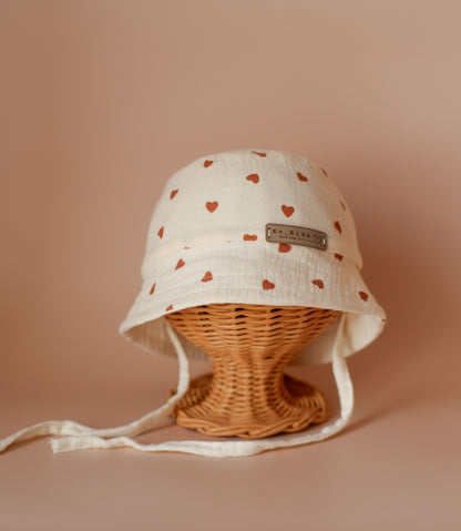 Pălărie "Cinnamon Hearts"