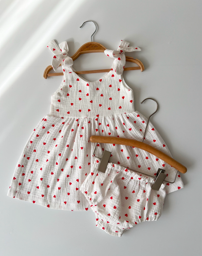 Rochiță Red Hearts