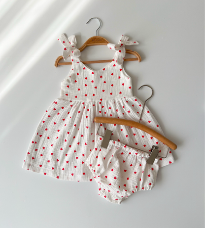 Rochiță Red Hearts