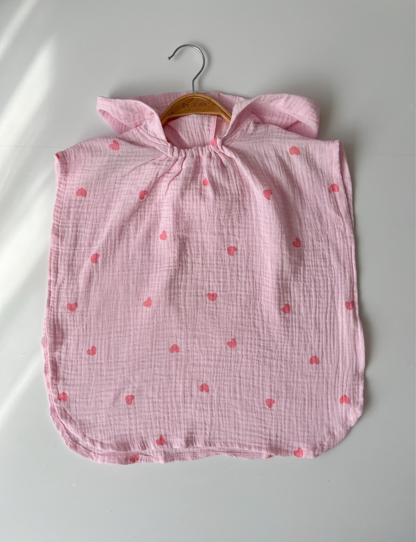 Poncho de plajă – Pink Hearts