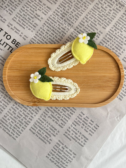Agrafe Croșetate — Lemon