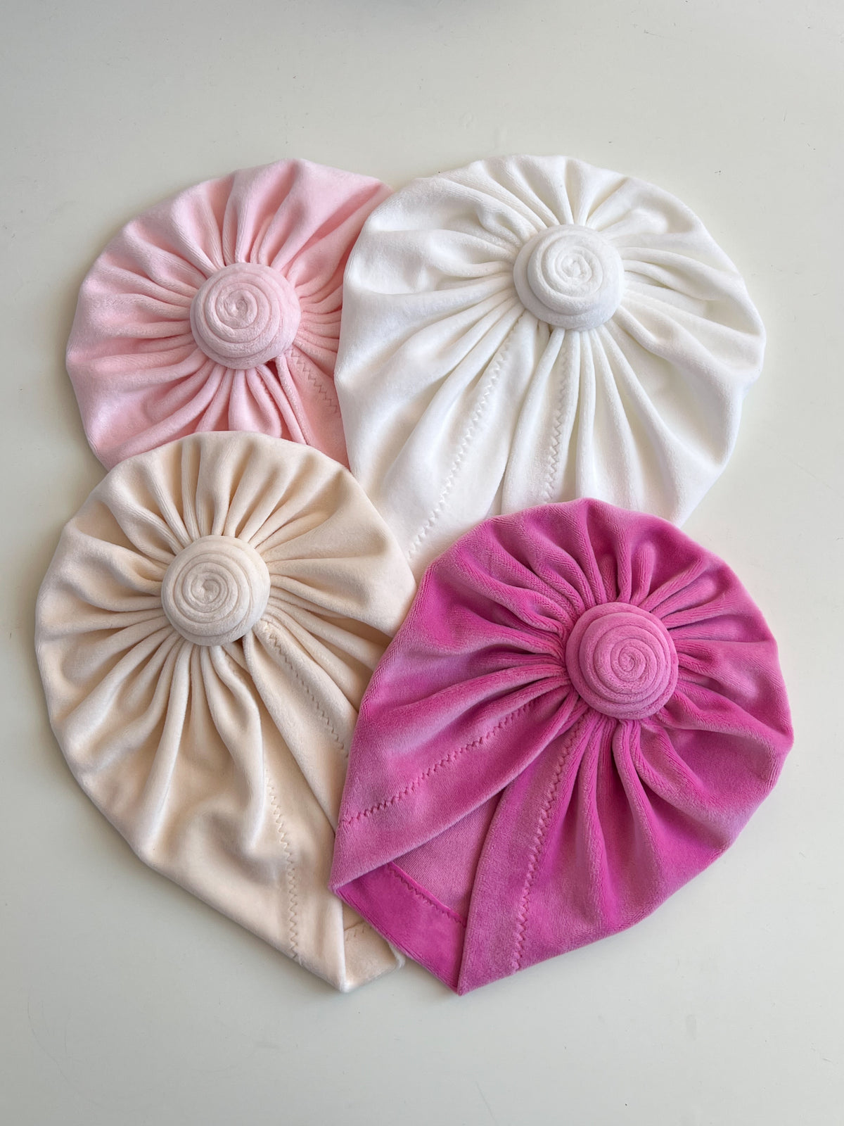 Turban de velur zefir