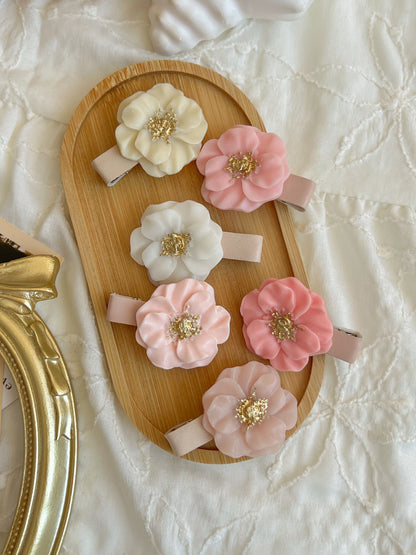 Agrafe 🌸 Camellia Satin
