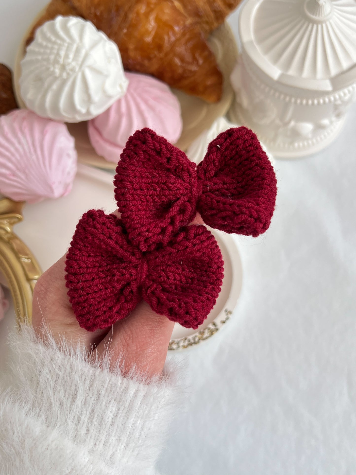 Elastic - Knit Bow