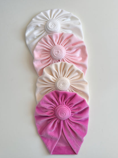 Turban de velur zefir