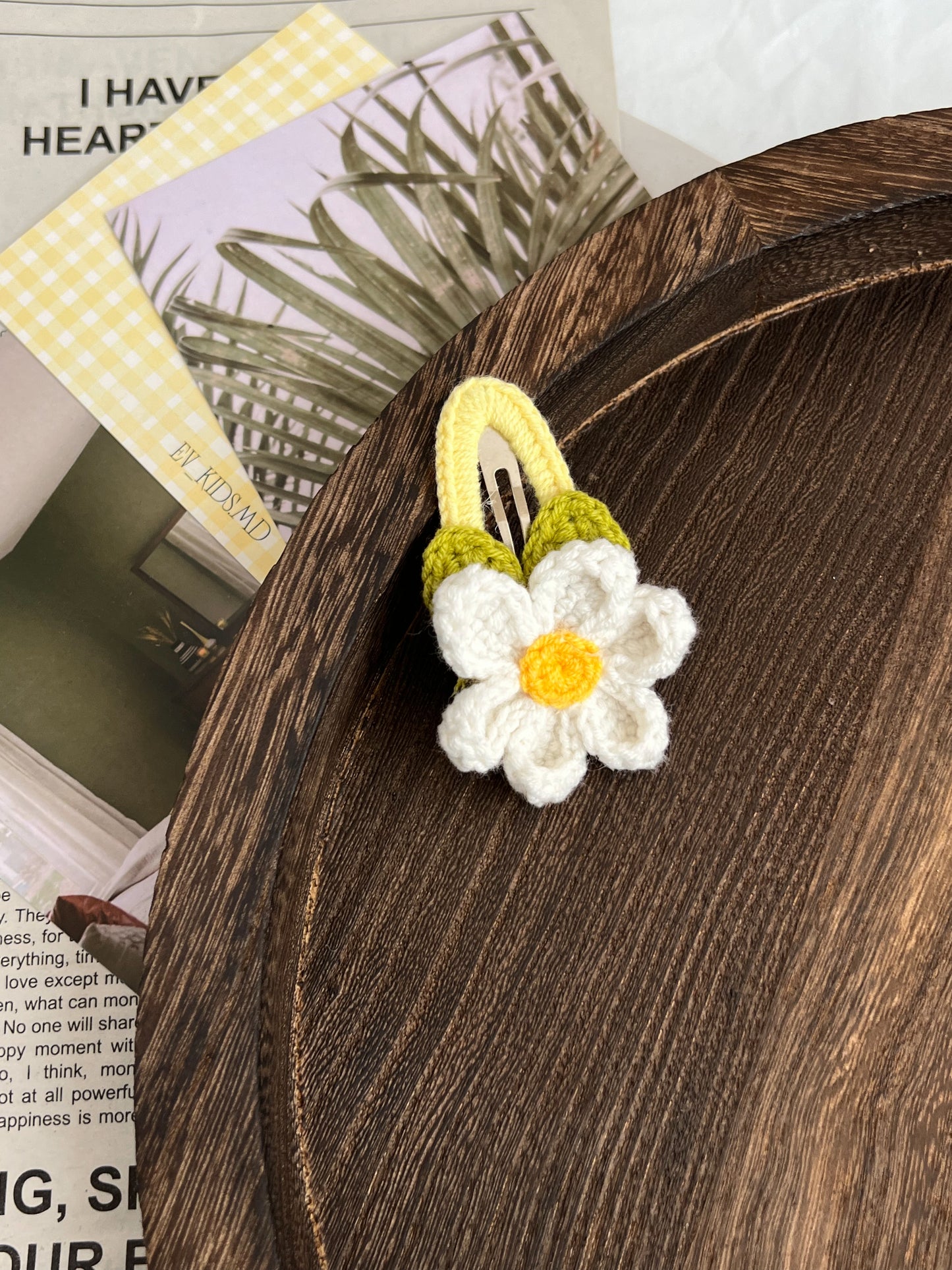 Agrafe – White Daisy