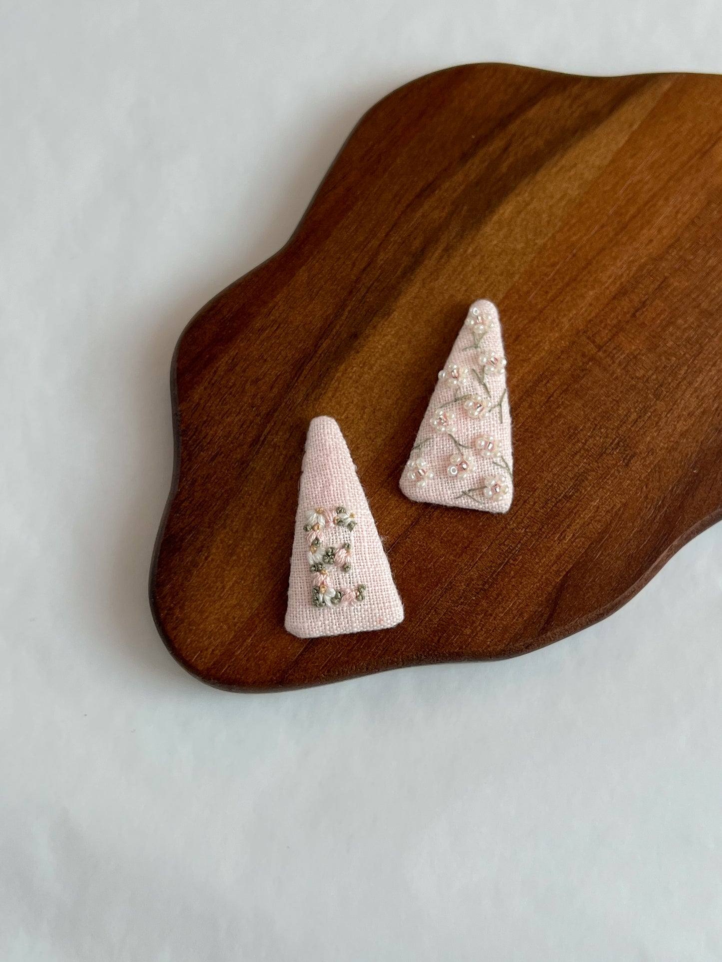 Agrafe Blossom Blush — Set 2 buc.