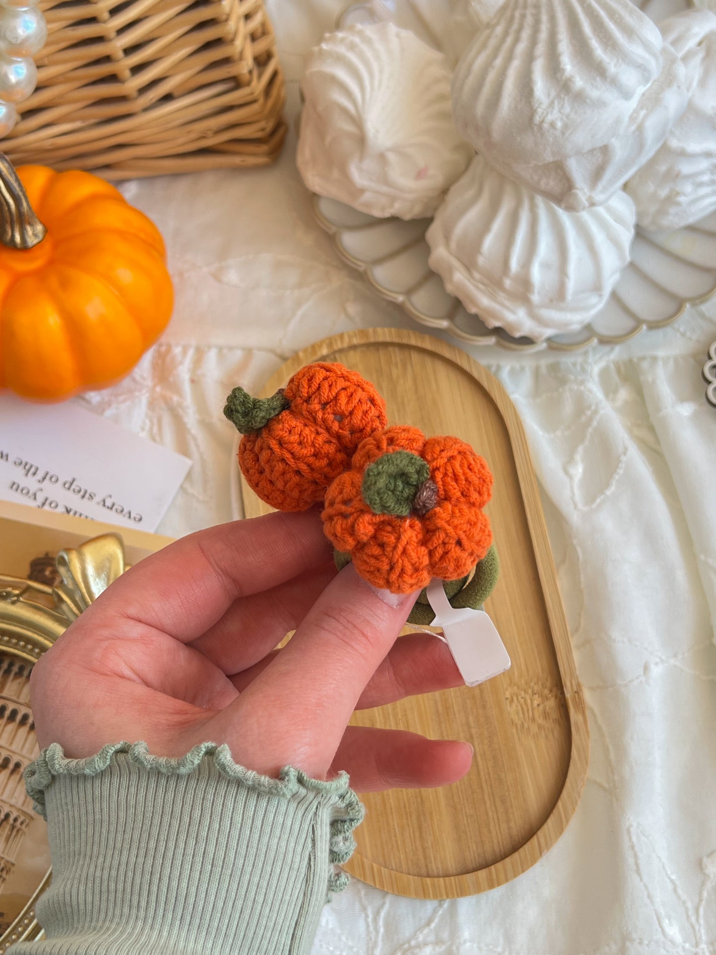 Elastice Croșetate — Pumpkin Vine