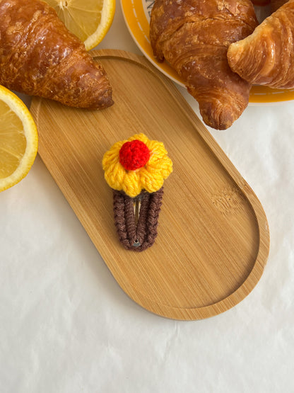 Agrafe Croșetate — Cupcake